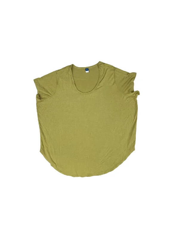 Top Short Sleeve By Old Navy In Green, Size: Xxl