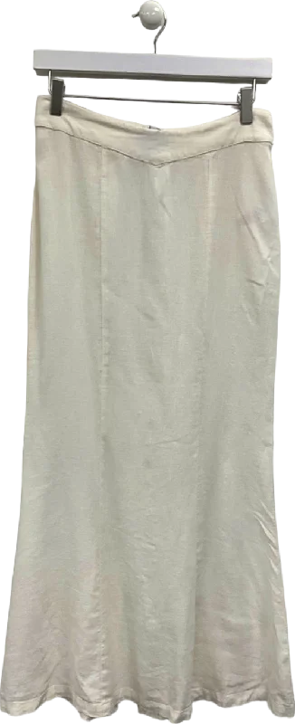 TALA White Skirt UK S